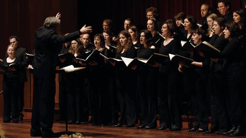 Ein Chor gibt ein Konzert. (Foto: IMAGO, imago stock&people)