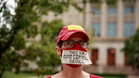 In den USA ist das Tragen von Masken ein Politikum. (Foto: IMAGO, imago images / ZUMA Wire)