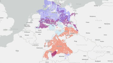 Es gibt in Deutschland rund 90 Gebiete, die prinzipiell als Endlager geeignet wären.  (Foto: SWR, SWR/ Patrick Hünerfeld)