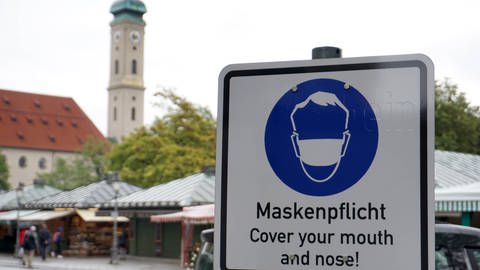 In Teilen der Münchener Innenstadt wurde die Maskenpflicht bereits eingeführt. (Foto: IMAGO, imago images/Michael Westermann)