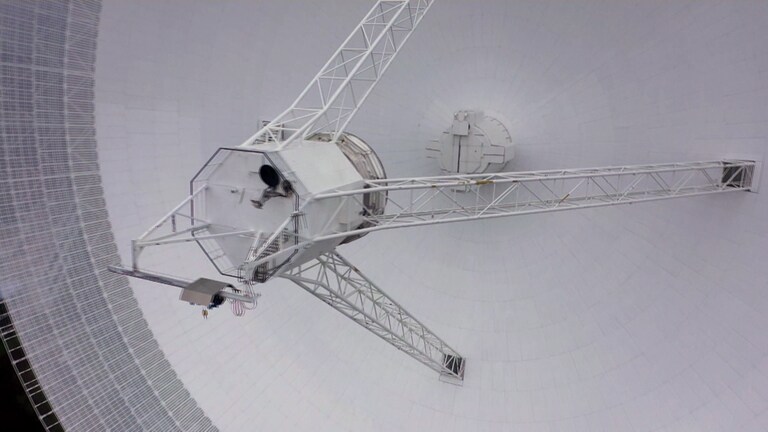 Das Radioteleskop Effelsberg ist schon seit 50 Jahren im Einsatz (Foto: SWR, SWR /Thomas Hillebrandt)