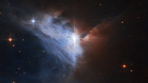 Bild eines Emissionsnebels aufgenommen mit dem Hubble-Teleskop (Foto: IMAGO, Imago / ZUMA Wire)