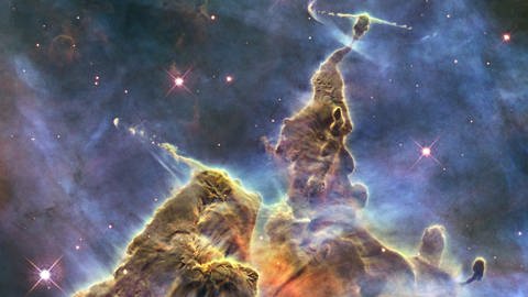 Der Carina-Nebel, aufgenommen mit Hubble (Foto: IMAGO, NASA via www.imago-images.de)