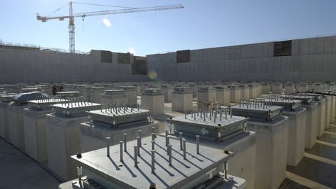 ITER Testreaktor für Kernfusion im Bau im südfranzösischen Cadarache, 2020 erfolgte der Startschuss für die Endmontage (Foto: IMAGO, IMAGO / PanoramiC)