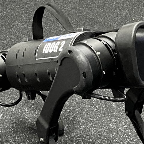 Roboterhund mit Sensorik (Foto: TUHH.de)