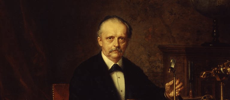 Gemälde Hermann von Helmholtz (Foto: Pressestelle, Alte Nationalgalerie Berlin)