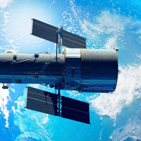 Hubble-Teleskop umkreist die Erde (Foto: IMAGO, Imago / Science Photo Library)