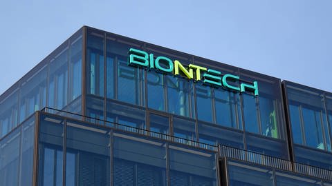 Geschäftsstelle von Biontech in Berlin. Symbolbild. (Foto: IMAGO, Steinach)