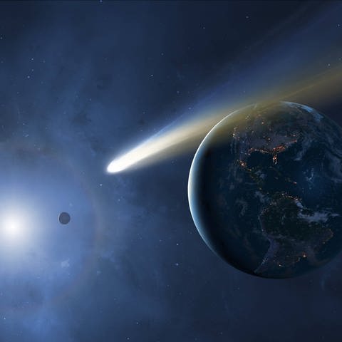 Aminosäuren sind wichtige Bausteine des Lebens. Neue Forschung könnte darauf hinweisen, dass diese Bausteine über Asteroiden oder Kometen auf die Erde gelangt sind. (Foto: IMAGO, imago/Science Photo Library)