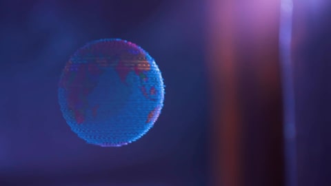 Hologramm zum Anfassen (Foto: Pressestelle, Interact Lab / University of Sussex/ Tokyo university of science)