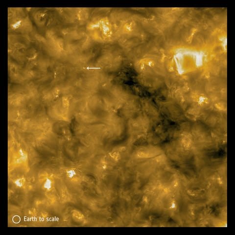 Solar Orbiter bietet bisher nie gesehene Nahaufnahmen unseres Heimatsterns, der Sonne. Es brodelt an der Oberfläche. Immer wieder kommt es zu "Lagerfeuern" mit bis zu 1000 Kilometern Größe.