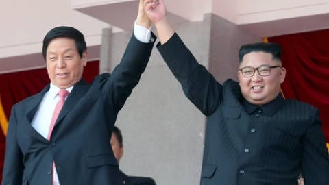 Kim Yong-nam und Kim Jong-un (Foto: IMAGO, imago images / ITAR-TASS)