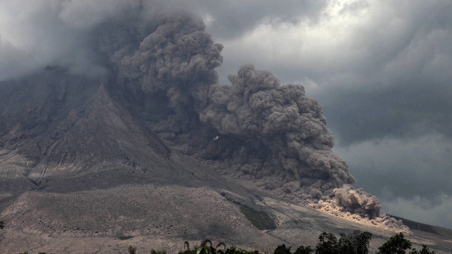Vulkanaussbruch Auslöser für Massenaussterben (Foto: IMAGO, imago images / ZUMA Wire)