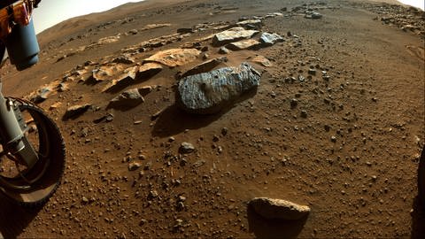 Rover Perseverance sammelt Steine auf dem Mars (Foto: IMAGO, XX)