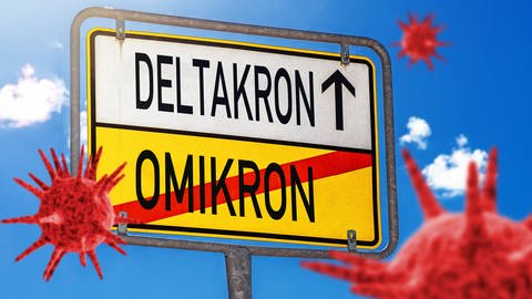 Deltakron ist möglicherweise eine neue Virusvariante, die sich aus der Deltavariante in Kombination mit Omikron gebildet haben soll. (Foto: IMAGO, imago images/Bihlmayerfotografie)
