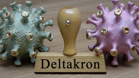 Deltakron ist eine neue Wortschöpfung aus den beiden bekannten Virusvarianten Delta und Omikron. Normalerweise bekommen relavante Virusvrianten Namen des griechischen Alphabets.  (Foto: IMAGO, imago images/Steinach)