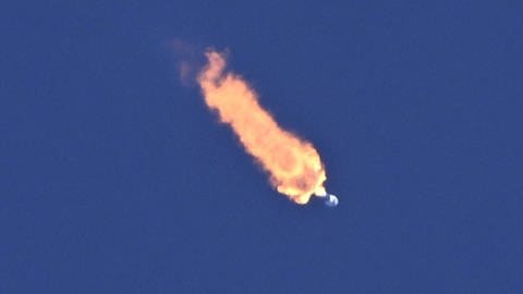 Am 3. Februar 2022 beförderte das Unternehmen SpaceX eine weitere Gruppe seiner Starlink-Satelliten ins All.  (Foto: IMAGO, imago images/UPI Photo)