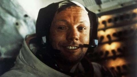 Commander Neil Armstrong im Apollo 11  Lunar Modul (Foto: dpa Bildfunk, picture alliance / Heritage-Images -)