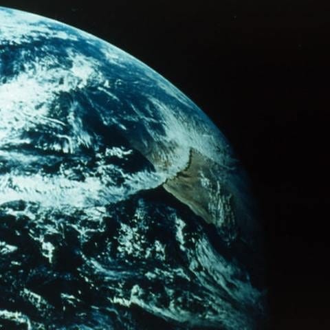 Erde von der Apollo 11 aus fotografiert (Foto: dpa Bildfunk, picture alliance / Heritage-Images -)