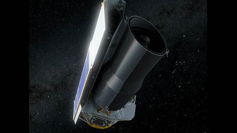 Spitzer-Weltraumteleskop (Foto: Pressestelle, NASA)