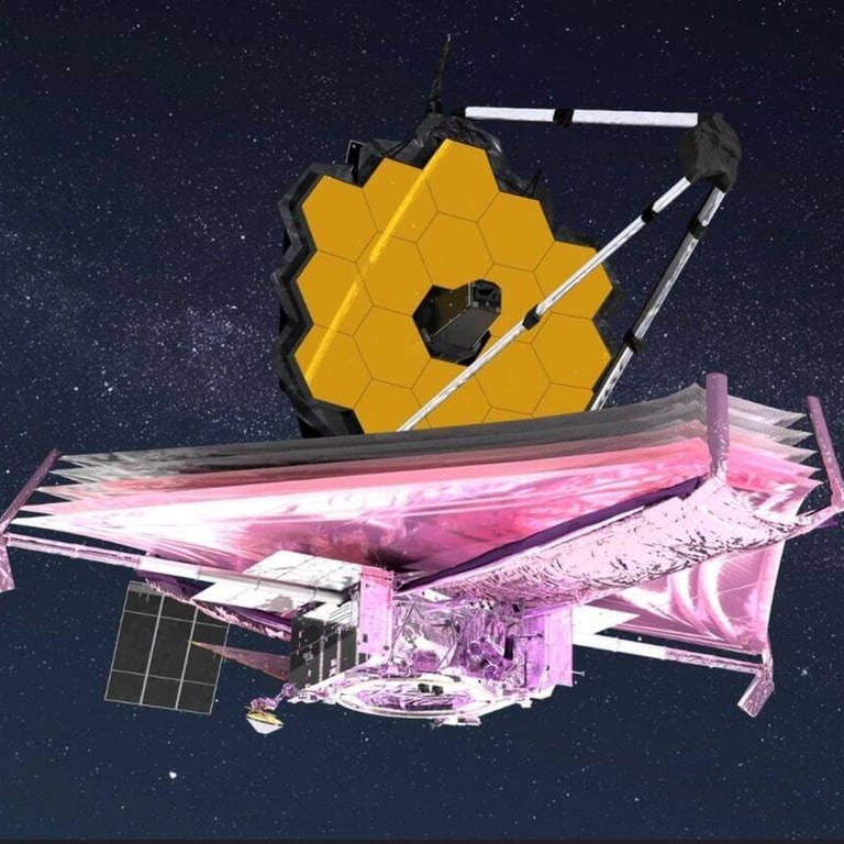 Das James Webb Teleskop ermöglicht neue Blicke in die Vergangenheit des Alls.
