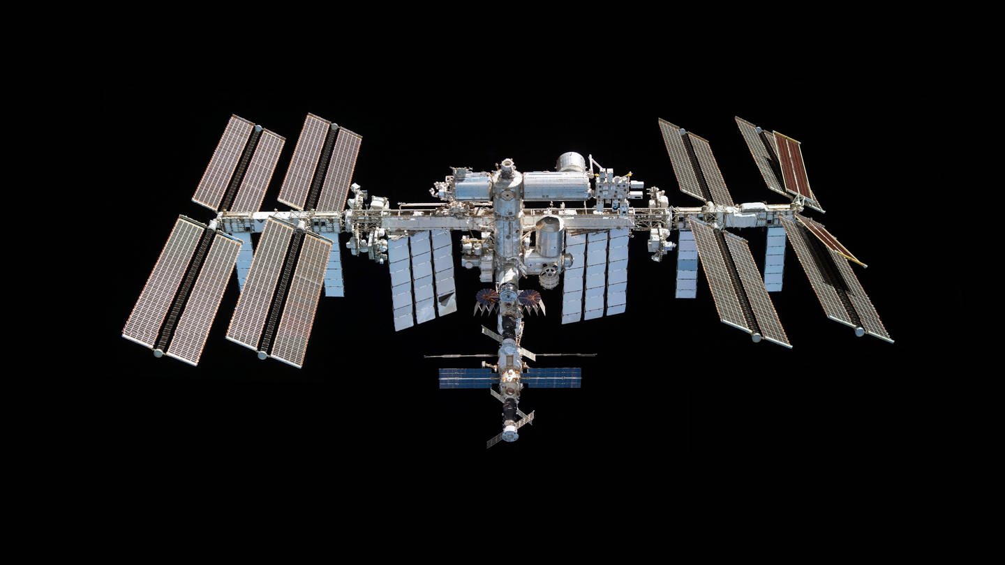 ISS im Weltraum (Foto: IMAGO, IMAGO / ZUMA Wire)