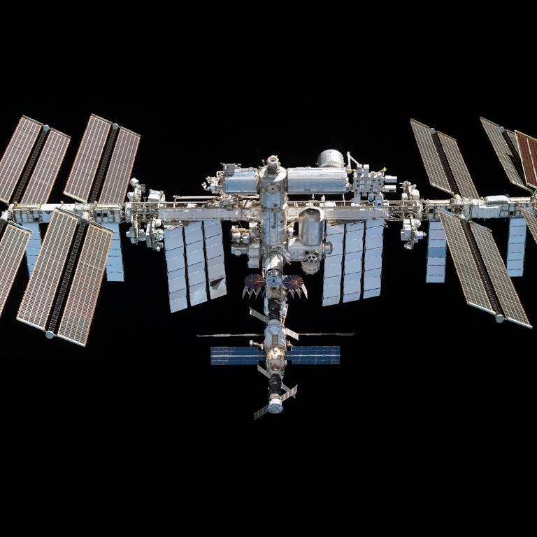 ISS im Weltraum (Foto: IMAGO, IMAGO / ZUMA Wire)