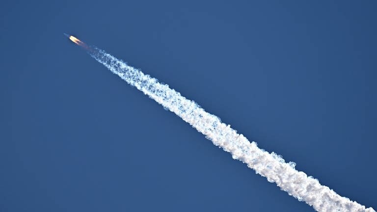 Start der chinesischen Rakete ins Weltall. (Foto: IMAGO, IMAGO / Xinhua)