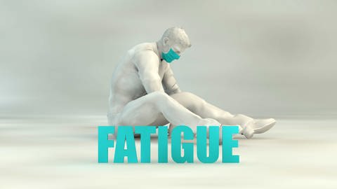 Chronische Fatigue ist zu unterscheiden von einer vorübergehenden Erschöpfungspahse im Zusammenhang mit einer Infektion.