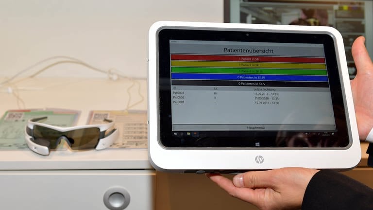 Tablet zur audiovisuellen medizinischen Informationstechnik
