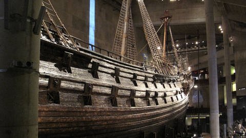 Restauriertes Kriegsschiff Vasa im Vasa-Museum in Stockholm (Foto: IMAGO, IMAGO / Becker&Bredel)