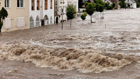 Naturkratstrophen wie Hochwasser können Folgen für die psychische Geusndheit haben