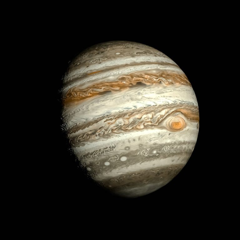 Das Bild zeigt den Jupiter.