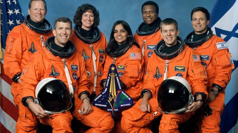 Das Bild zeigt die Crew-Mitglieder der Columbia. (Foto: IMAGO, agefotostock)
