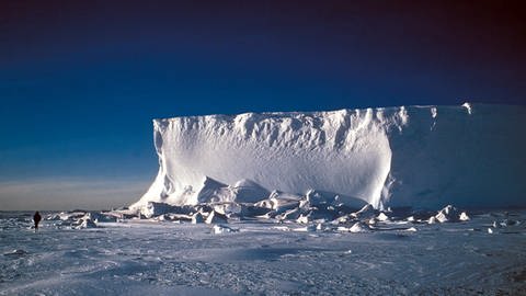  Ein Teil des antarktischen Eisschildes