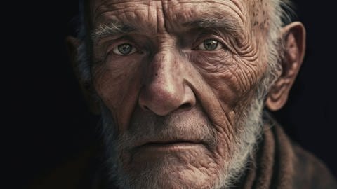 Einsamkeit erhöht Sterberisiko, Alter Mann, (generatives KI-Bild) (Foto: IMAGO,  IMAGO/Addictive Stock/TeoTarras (generatives KI-Bild))