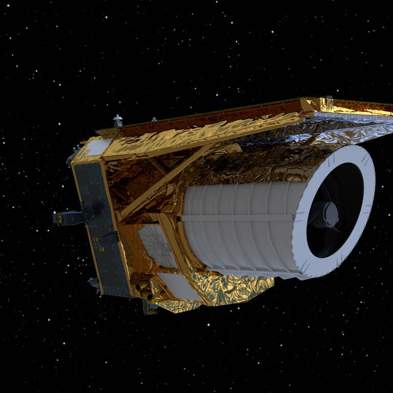 Das Weltraumteleskop „Euclid“ soll grundlegende Fragen über unser Universum beantworten. (Foto: IMAGO, IMAGO / Cover-Images)
