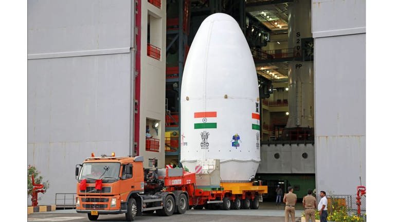 Indische Chandrayaan-3 Raumsonde.