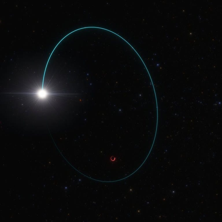 Forschende haben ein 2.000 Lichtjahre entferntes Schwarzes Loch aufgespürt. Sie staunen über die ungewöhnliche Masse ihrer Entdeckung inmitten der Milchstraße. (Foto: IMAGO, imago)