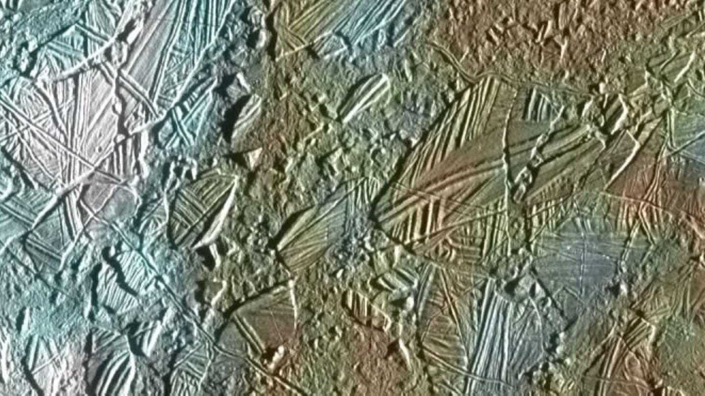 Jupitermond (Foto: Pressestelle, NASA / JBL)