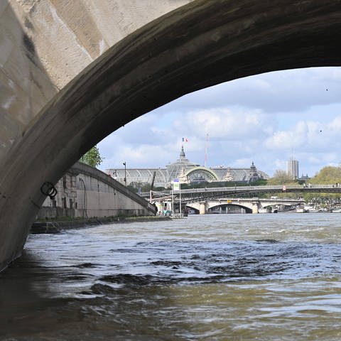 Der Fluss Seine in Paris.