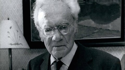 Professor Karl von Frisch (1886 - 1982) hat die Bienensprache erforscht und für seine Forschung 1973 den Nobelpreis bekommen. (Foto: imago images, imago/ZUMA/Keystone)