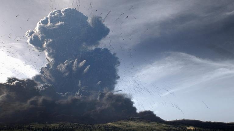 Ausbruch des Laacher See Vulkans - Animation (Foto: SWR, SWR -)