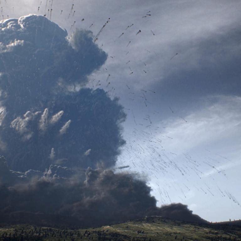 Ausbruch des Laacher See Vulkans - Animation (Foto: SWR, SWR -)