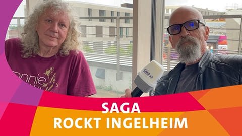 SAGA im Interview beim SWR Sommerfestival in Ingelheim