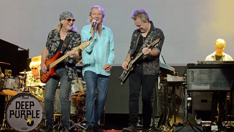 Deep Purple am 18. Juli 2023 bei den jazzopen in Stuttgart (Foto: SWR, Willi Kuper)