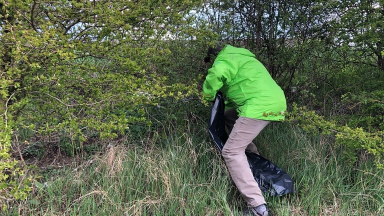 Die SWR1 Dreck weg-Woche mit Station auf dem Heilbronner Hausberg Wartberg (Foto: SWR) Die SWR1 Dreck weg-Woche mit Station auf dem Heilbronner Hausberg Wartberg
