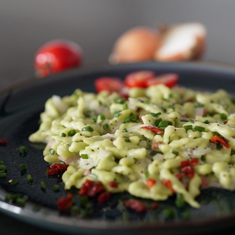 SWR1 Pfännle: Rezept grüne Spätzle mit Petersilie (Foto: SWR)