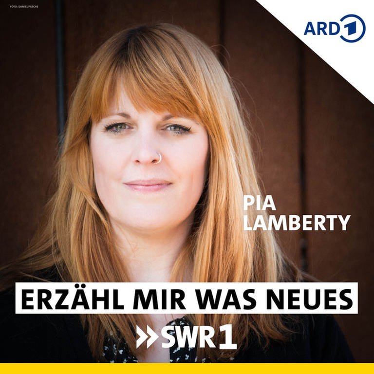 Pia Lamberty am 21. April 2021 in "Erzähl mir was Neues" mit Wolfgang Heim (Foto: Daniel Pasche)