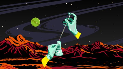 "Das war morgen" - Retro-Science-Fiction Podcast - Episode 27: "…von solchem Stoff aus dem die Träume sind" (Foto: SWR)